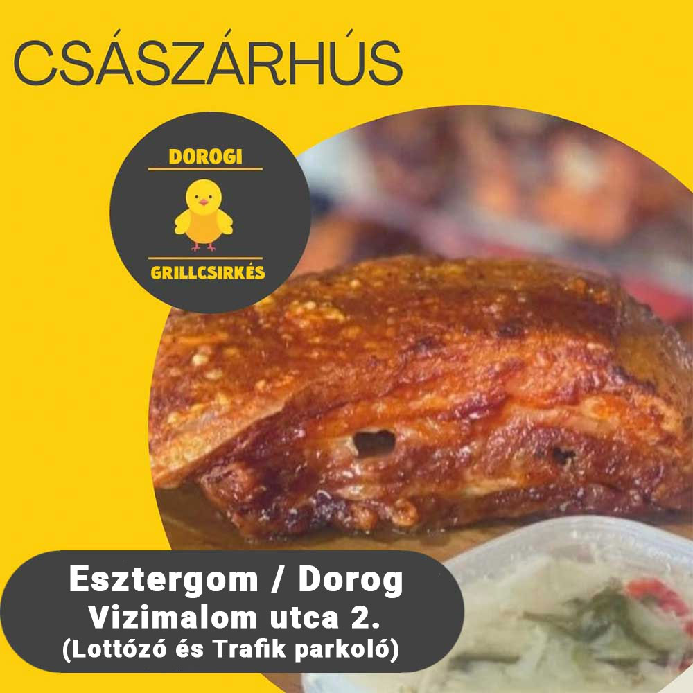 Sült császárhús Dorog Esztergom